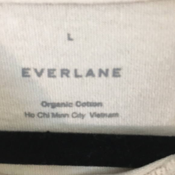 Everlane 100% Organic Cotton Short Sleeve T-Shirt Bundle (3) Large Black Brown - Picture 3 of 9